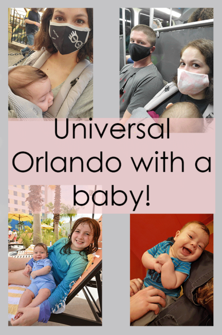 Universal Orlando with a baby